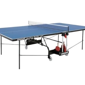 Donic Outdoor Roller 400 Table Tennis Table – Blue