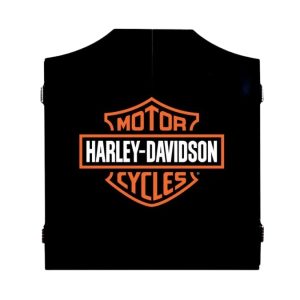 Dart World Harley-Davidson Classic Dartboard Cabinet