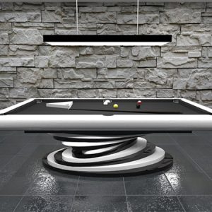 Bilhares Europa Everest Modern Pool Table – 8ft | Drop Pocket