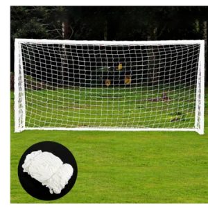 Football Post Net 3.66x1.83m – 2mm Nylon Mesh for Training & Backyard Goals