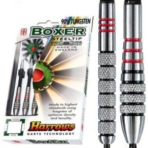 Harrows Dart Boxer Steel Tip Darts 23g (3pcs) – Ultimate Precision for Competitive Players