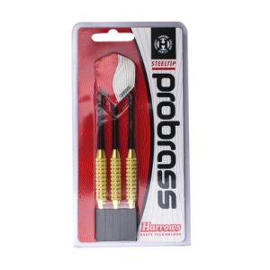 Harrows Pro Brass Steel Tip Darts Medium 21g (3pcs)