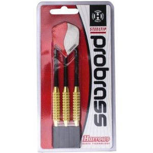 Harrows Pro Brass Steel Tip Darts Heavy - 16g