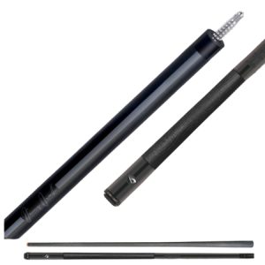 JFlowers Dennis Orcollo Billiard Cue JFS-DO2F - Carbon Fiber Shaft & Black Leather Wrap