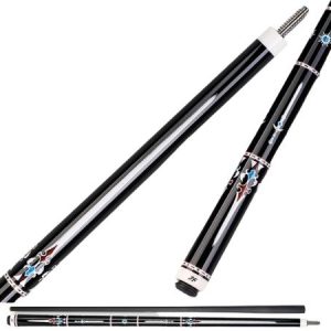 JFlowers Billiard Cue JFS10-13F - Carbon Fiber Shaft & No Wrap