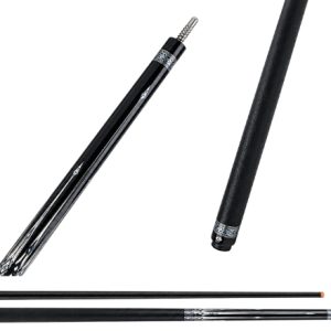 JFlowers Billiard Cue JFS10-23BF - Carbon Fiber Shaft & Leather Wrap