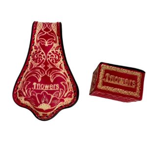 JFlowers Billiard Chalk Case Magnetic - Dark Red