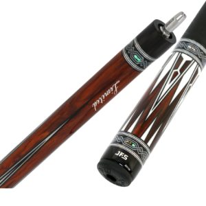 JFlowers Billiard Cue JFS50-02F - Carbon Fiber Shaft & Leather Wrap