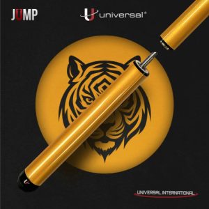 Universal Jump Cue – Gold Carbon Fiber Shaft & No Wrap