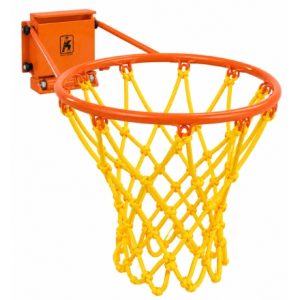 Knight Shot Basketball Orange Dunk Ring Pro with Net | 110mm x 90mm