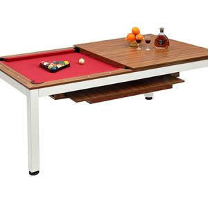 Knight Shot Dinnete Dining Pool Table 7ft. with Dining Top