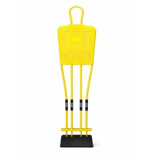 Knight Shot Football Mannequins with Spring Bottom | Metal