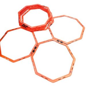 Knight Shot Football Octagon Speed Ladder Set | 6pcs & 12pcs