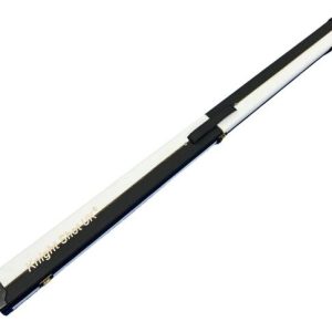 Knight Shot Snooker Hard Case 48" | Black White Mixed PU Leather | For 2pc & 3/4 Jointed Snooker Cues | FB829