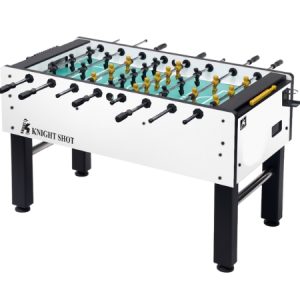 Knight Shot ST850A Semi-Commercial Foosball Table (White Finish)