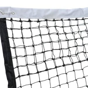 Knight Shot Tennis Net | White & Black | 3mm