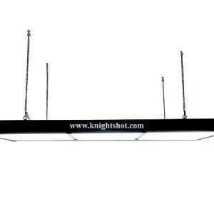 Knight Shot Pool Led Lights 1pc Matte Black | 184cm X 62.5cm