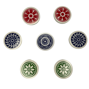 Knight Shot – Siscaa Leader Print Carrom Striker 7.5 mm