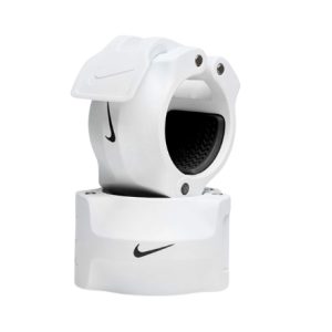 Nike Strength Barbell Collars | White/Black