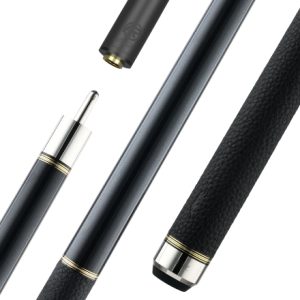 Predator 10K-2 Black Pool Cue with Leather Wrap