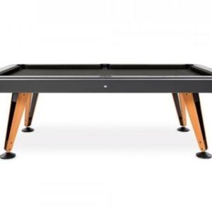RS Barcelona Diagonal Outdoor Pool Table – Iroko Wood Legs | Drop Pocket