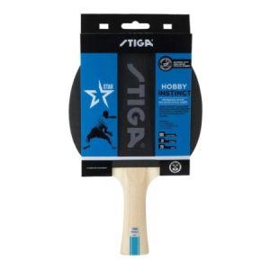 Stiga Instinct Hobby Table Tennis Bat 1-Star | Beginner-Friendly Racket for Learning & Fun