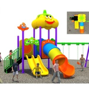 Outdoor Playground Equipment – Series 2 | Slides & Swings Set | Knight Shot UAE