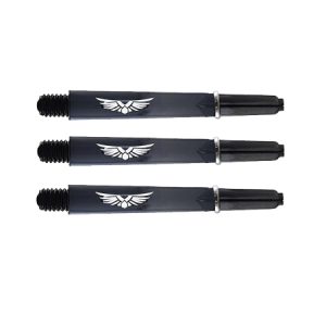 Shot Darts Eagle Claw Black Medium Dart Shaft With Ring