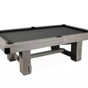 Presidential Silverton Billiard Table | Barndoor Gray Finish | Drop Pocket | 7ft & 8ft
