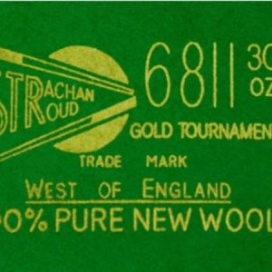 Strachan UK 6811 Tournament Snooker Cloth – 12ft 30oz Professional Fabric for Snooker Tables