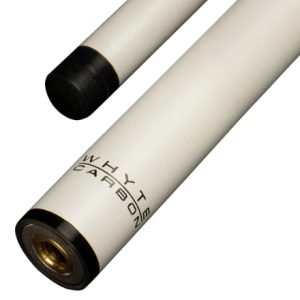 Triple 60 Whyte Carbon Fiber Pearl White Playing Shaft 29" - 12.5mm & Quick Change Joint