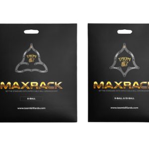 Taom MaxRack – Reusable Rack Sheet for 8 Ball, 9 Ball & 10 Ball Games (3-Pack)