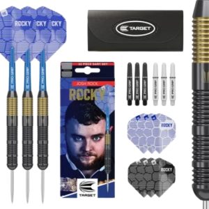 Target Darts Josh Rock Brass 22g Steel Tip Darts