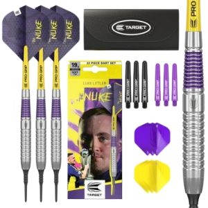 Target Darts Luke Littler Brass 19g Soft Tip Darts