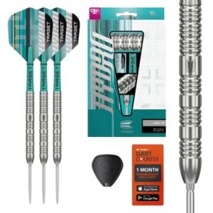 Target Darts Hydro 02 90% Tungsten 25g SP Steel Tip Darts