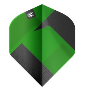 Target Tag Black & Green No2 Dart Flights