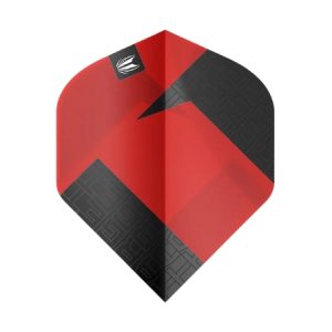 Target Tag Black & Red No2 Flight Bagged