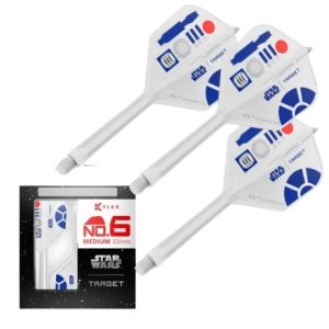 Target Star Wars R2-D2 K-Flex No.6 Medium Flight & Shaft