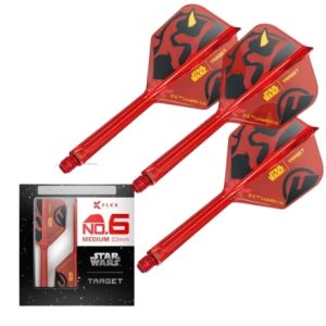Target Star Wars Darth Maul K-Flex No.6 Medium Flight & Shaft
