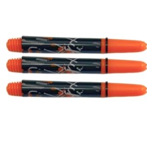 Pro Grip Icon - Raymond Van Barneveld Black & Orange Dart Shaft - Medium