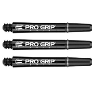 Target Pro Grip Spin Black Dart Shaft - Intermediate
