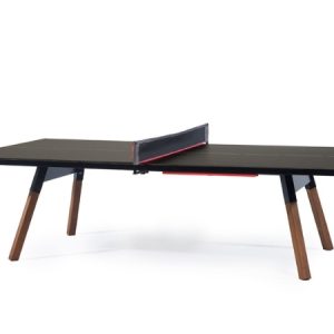 RS Barcelona You and Me Standard Ping Pong Table | Black Indoor & Outdoor