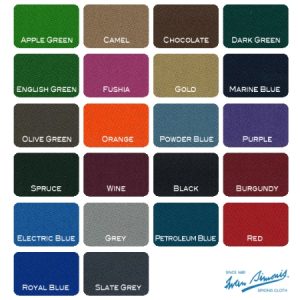 Iwan Simonis 860/198 Special Colors Billiard Table Cloth | 9ft Set