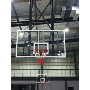 Ceiling-Mounted Basketball System – Fixed Height Indoor Unit