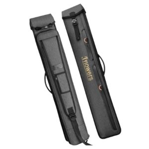 JFlowers JF0024 3×5 Billiard Cue Case | Gray