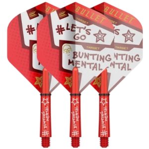 Target Pro Grip Stephen Bunting No.2 Flight & Shaft Kit Intermediate 3pcs