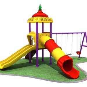 Outdoor Playground Series – Commercial Kids Play Structure (640x530x450 cm)