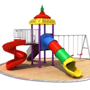 Knight Shot Outdoor Playground Set 620×500×400cm – Premium Multi-Activity Play Structure for Kids