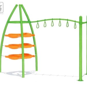 Knight Shot Slide and Swing Set Series – Outdoor Playground Equipment for Kids | UAE