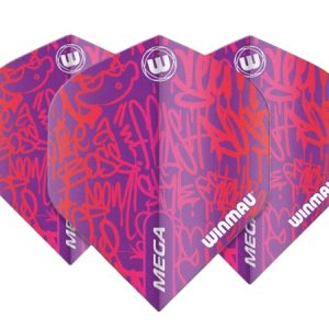 Winmau Mega Standard Purple Dart Flights